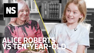 Alice Roberts interviewed by a 10-year-old about her children’s novel, Wolf Road