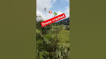 Crashed my 5 inch. #fpv #drone #vaporD5 #dronecrash