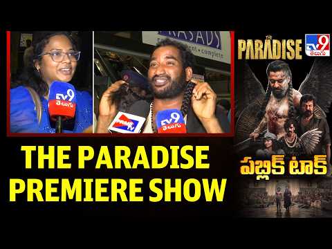 The Paradise Premiere show Public Talk | Paradise Public Talk | Nani | Kayadu Lohar - TV9