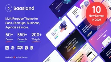 Saasland - MultiPurpose WordPress Theme for Saas Startup Free Download