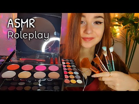 ASMR Roleplay💄MAQUILLEUSE professionnelle (rp français)