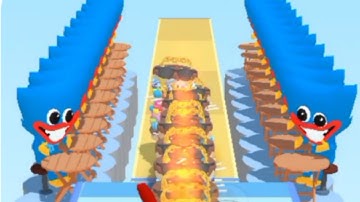 Hamburger Stack All Level Gameplay Video Android,ios Update 2022 #hamburgerstack #hamberger #hamburg