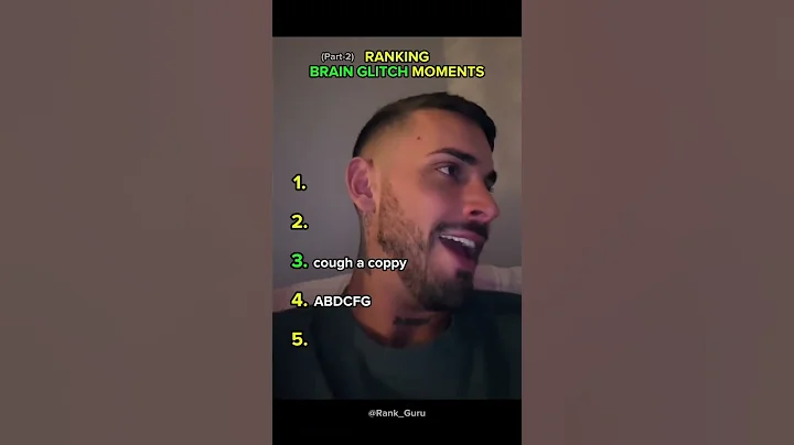 Ranking "BRAIN GLITCH" Moments : part-2 by ‎@Rank_Guru  #shorts #funny #ranking #laugh #lol #comedy