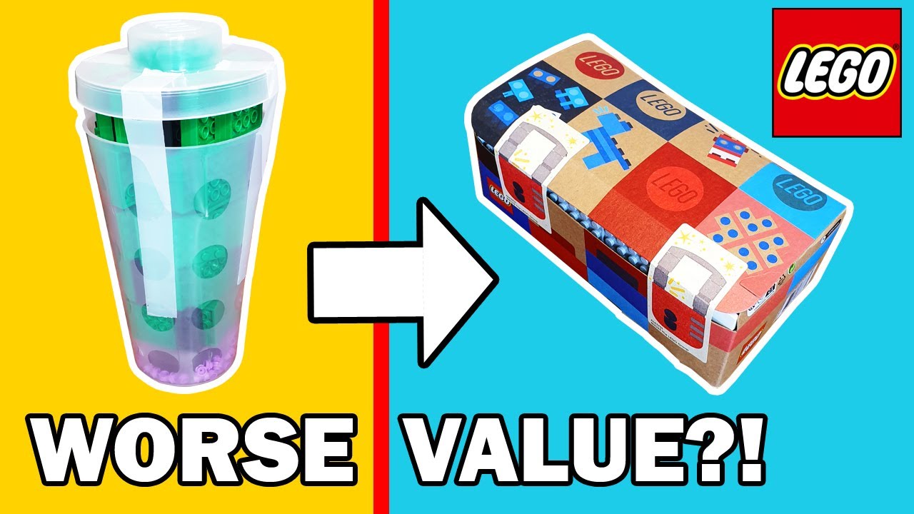 is Better Value?! LEGO PAB Cups Jugs vs Pick a Brick Build -