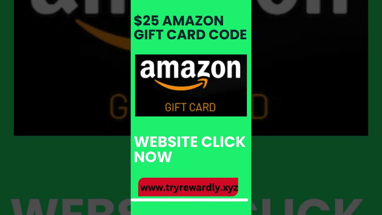 Unbelievable! Get Your Free Amazon Gift Card Code Here! 