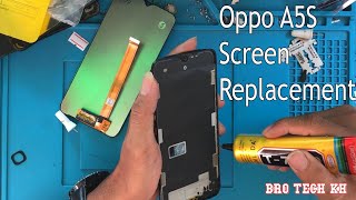 How to replace lcd oppo A5s-Oppo A5S Screen replacement