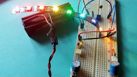 Driving A WS2812B NEO PIXEL LED Strip From A PIC Micro-Controller