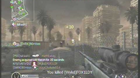 Sick Cod4 No Scope Headshot