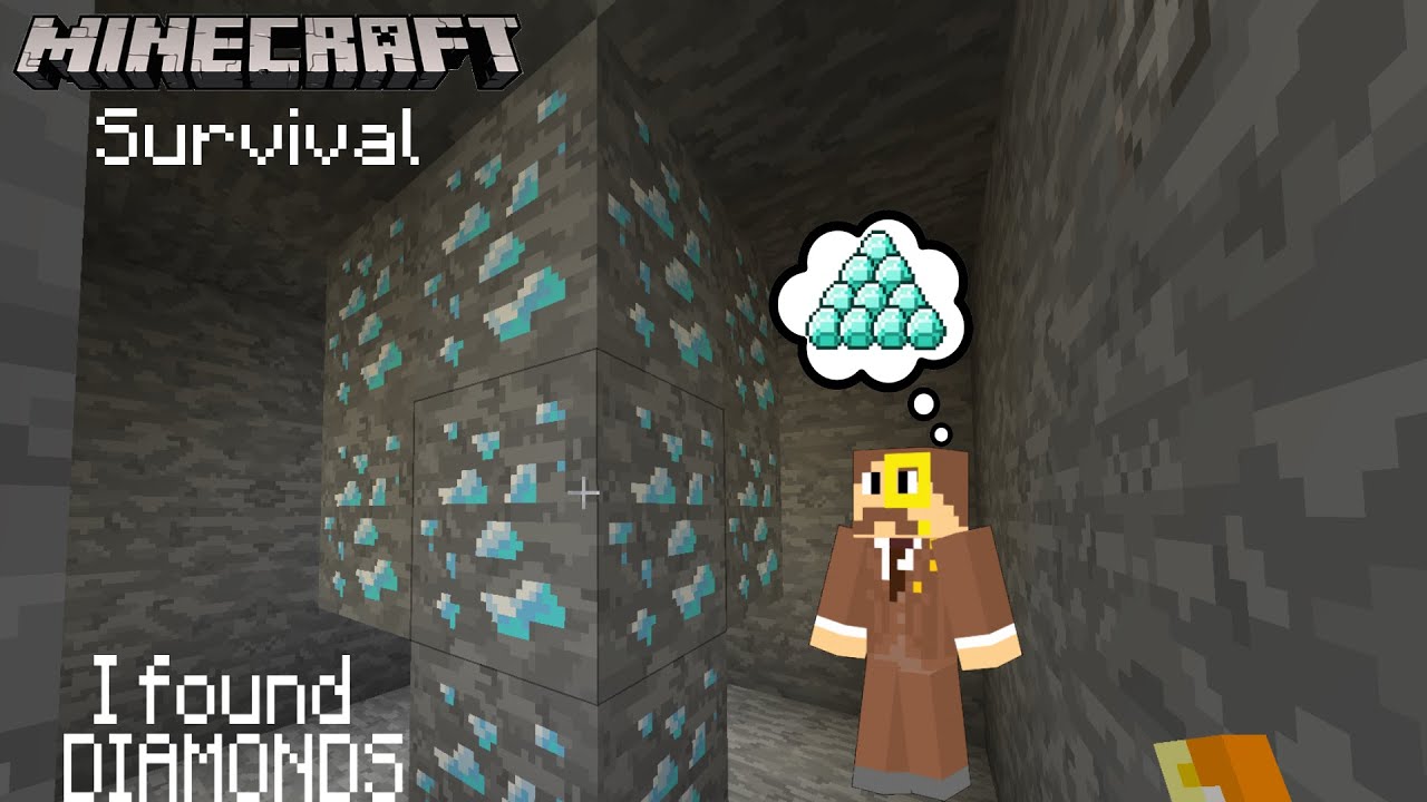 Minecraft Survival 1.16 | Ep 2 (I FOUND DIAMONDS) - YouTube