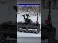 Russian Kurier Ground Drone in CBRN Drill!!