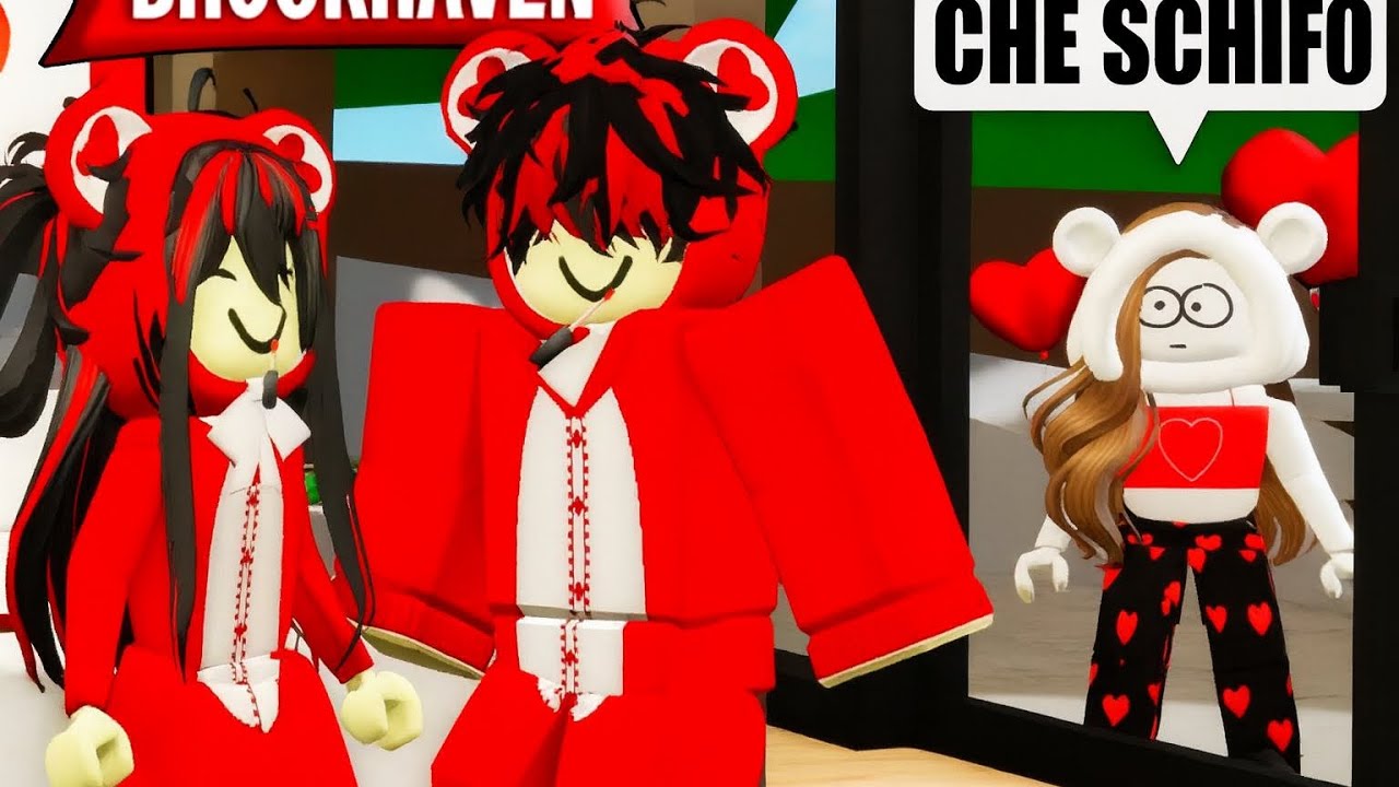 ENTRO DI NASCOSTO IN UNA FESTA DI SAN VALENTINO SU BROOKHAVEN ROBLOX!
