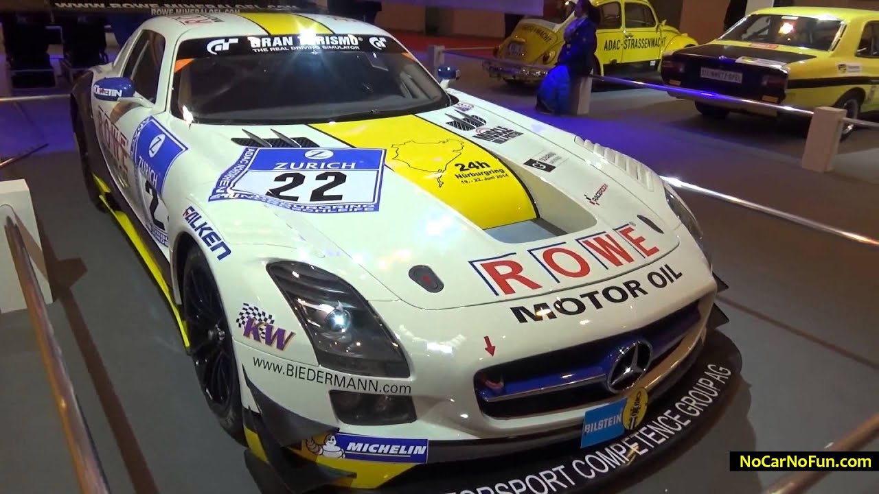 Rowe Racing Sls Amg Mercedes Benz SLS AMG Team ROWE RACING 560 hp - 2014 Essen Motor Show ...