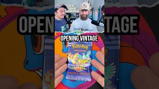 we opened a 2002 LEGENDARY COLLECTION booster pack! #pokemon