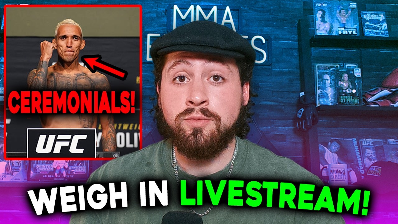 UFC 326 CEREMONIAL WEIGH INS! HOLLOWAY VS OLIVEIRA 2 PREDICTIONS? JONES VS PEREIRA! - LIVE QNA