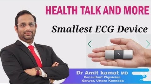 Smallest ECG device.!! Now record your ECG at home by kardiamobile 6L.. ..How to use?...