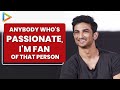 Shah Rukh Khan's PASSION Inspires Me THE MOST | Sushant Singh Rajput