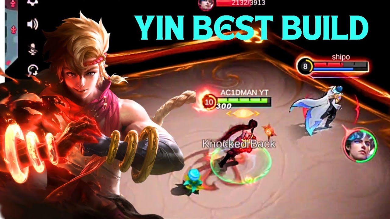 Yin Highest Damage Build Gameplay 2023 - One Shot One Kill - Mobile Legends - MLBB