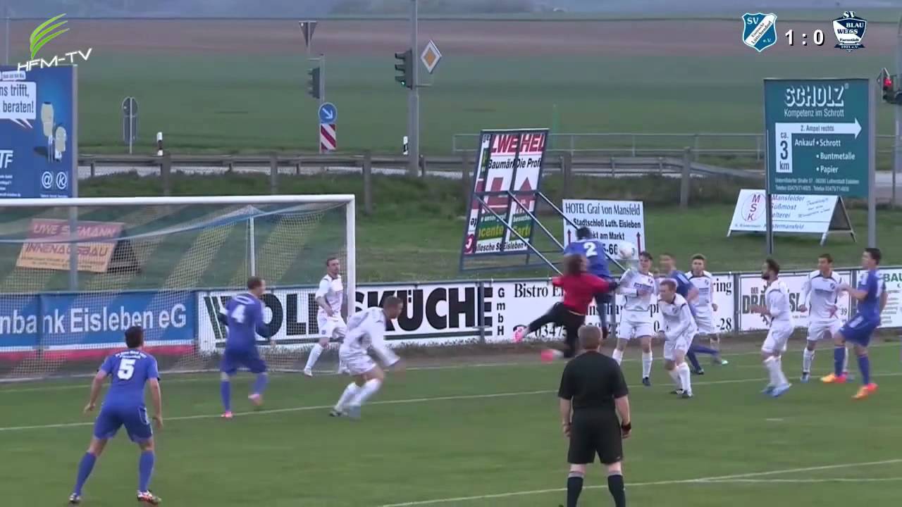 SV Eintracht Lüttchendorf vs. Blau Weiss 1921 Farnstädt 2:1, Landesliga Sachsen-Anhalt vom 24.04.15