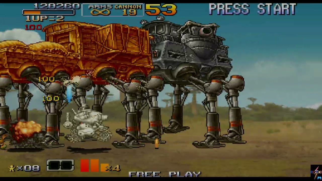 Metal Slug Anthology - Metal Slug 6 (Mission 1)