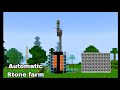 I Build A Cobblestone Farm in Minecraft