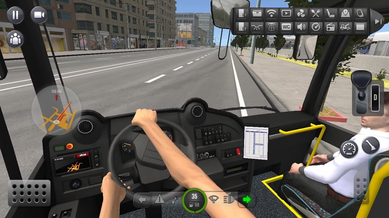 Best High Graphic Realistic Bus Drive Game for Android || Bus Simulator ...