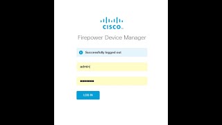 cisco firepower-Initial device setup