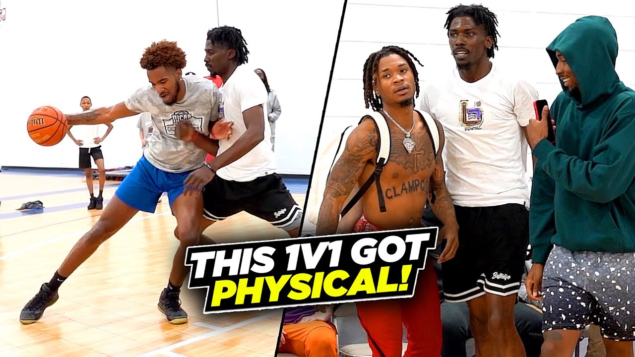 This 1v1 Got EXTREMELY Physical!! Body Bag vs 6'8 Tyrhe Fortney | ECS vs Detroit Ep 3