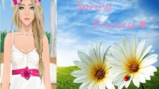 Stardoll~ Spring Princess Makeup+Outfit Tutorial