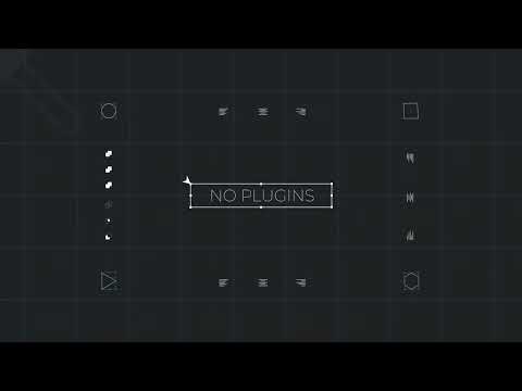 Mouse click Logo reveal intro animation.