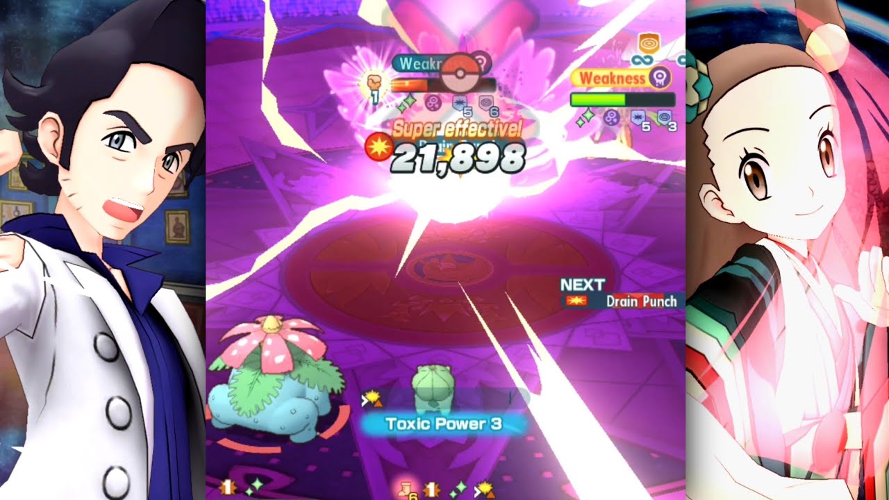Super Syncer Bulbasaur - SE-Up SludgeBomb - 2k - Pokemon Masters EX 2. ...