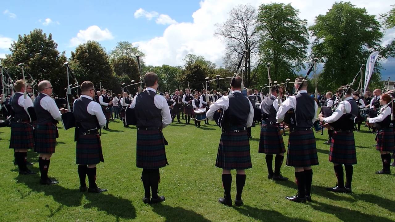 Police Scotland Fife Pipe Band British Championships 2016 Medley