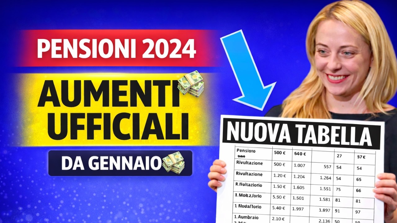 🔴 PENSIONI FEBBRAIO 2023: Quanto Aumenti DAVVERO? Nuovi Scaglioni 2024
