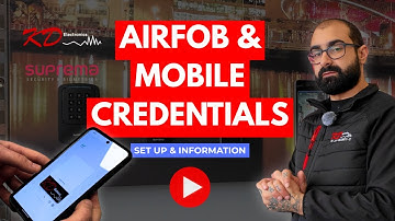 How to set up Suprema AirFob & Mobile Credentials