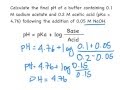 Buffer Calculations