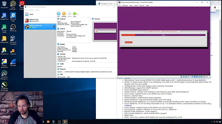 Setting Up Samba 4 Active Directory Domain Controller on Ubuntu in VirtualBox