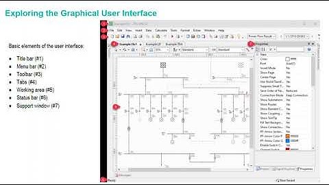 PSS Sincal Training - 3. Graphical User Interface Explanation