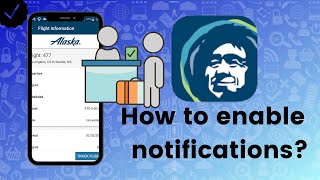 How to enable flight check-in notifications in Alaska Airlines? screenshot 4