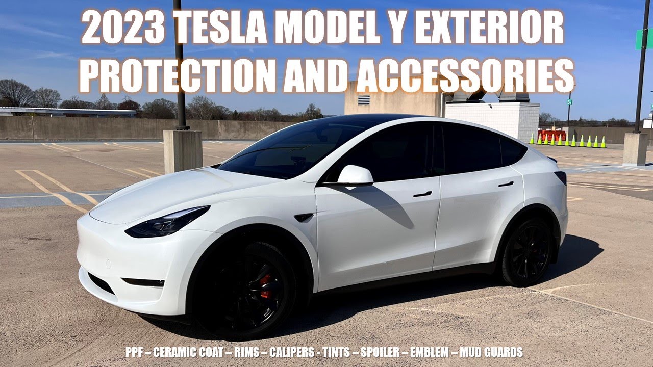 Tesla Model Y Exterior Aftermarket Accessories & Upgrades - T