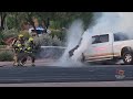 Truck fire on Snow Canyon Parkway under investigation
