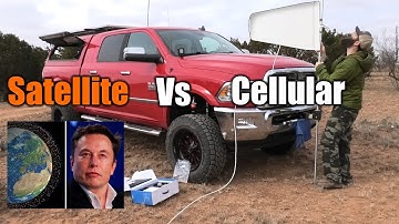 Remote Internet | Elon Musk Starlink Vs Cellular | Tested In The Most Remote Part Of The World  THM