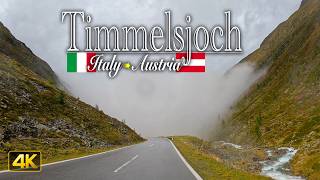 Timmelsjochstrasse from Italy 🇮🇹 to Austria 🇦🇹 • Driving from San Leonardo to Oetz [Driver's View]