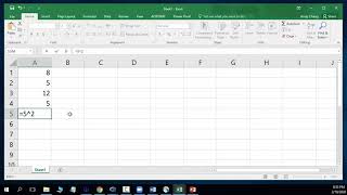 Excel - Basic Math Operations