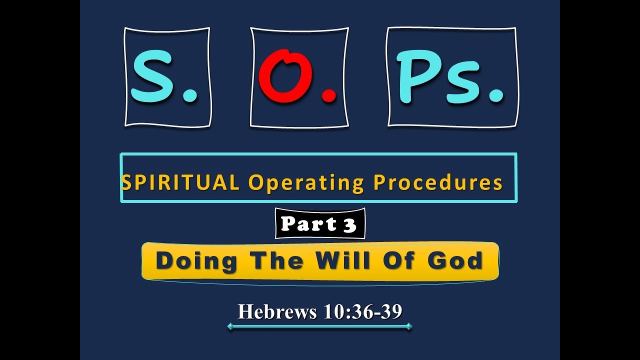 Doing The Will Of God Part 3 - YouTube