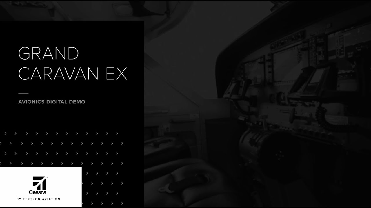 Grand Caravan EX Demonstration – Avionics