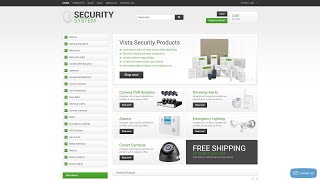 Security Responsive Shopify Theme by RockThemes Website Template - 54547