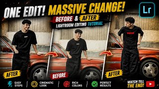 ONE EDIT! Massive Transformation in Lightroom! 📸✨