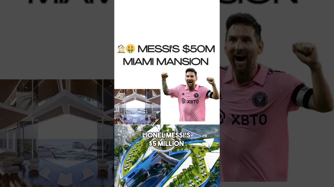 Insane $50 million concept mansion for Lionel Messi!