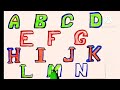 A TO Z TRACING FOR KIDS ll ABC ALPHABET TRACING AND Coloring ABCD for kids 