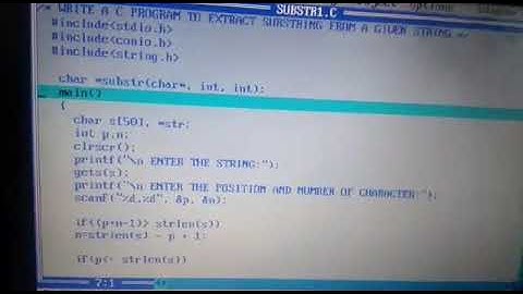 Extract Substring from given String