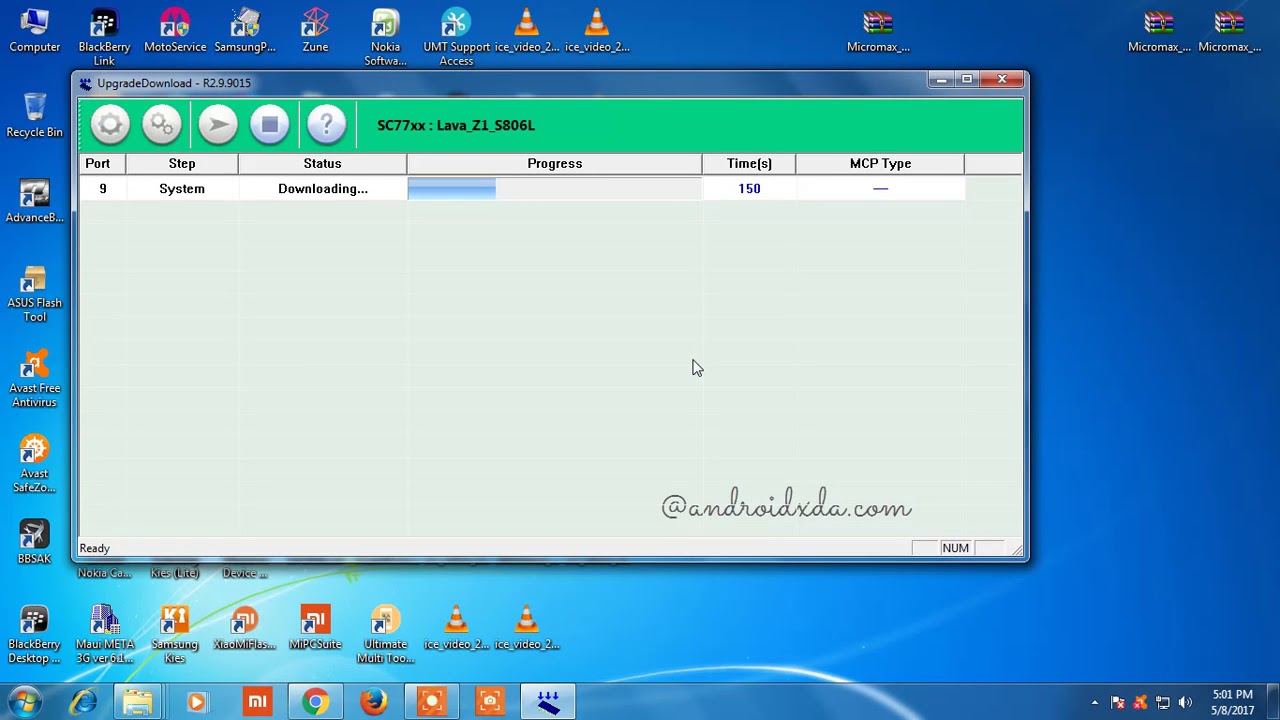 LAVA LEB001 (FLAIR Z1) FLASHING PROCEDURE